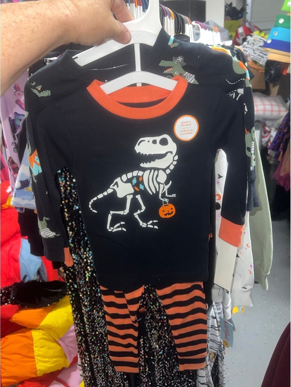 Boys Halloween Pajamas double pack size 5t